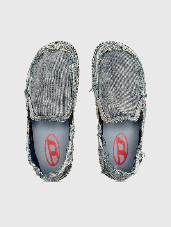 D-LUKAS denim loafers - 5