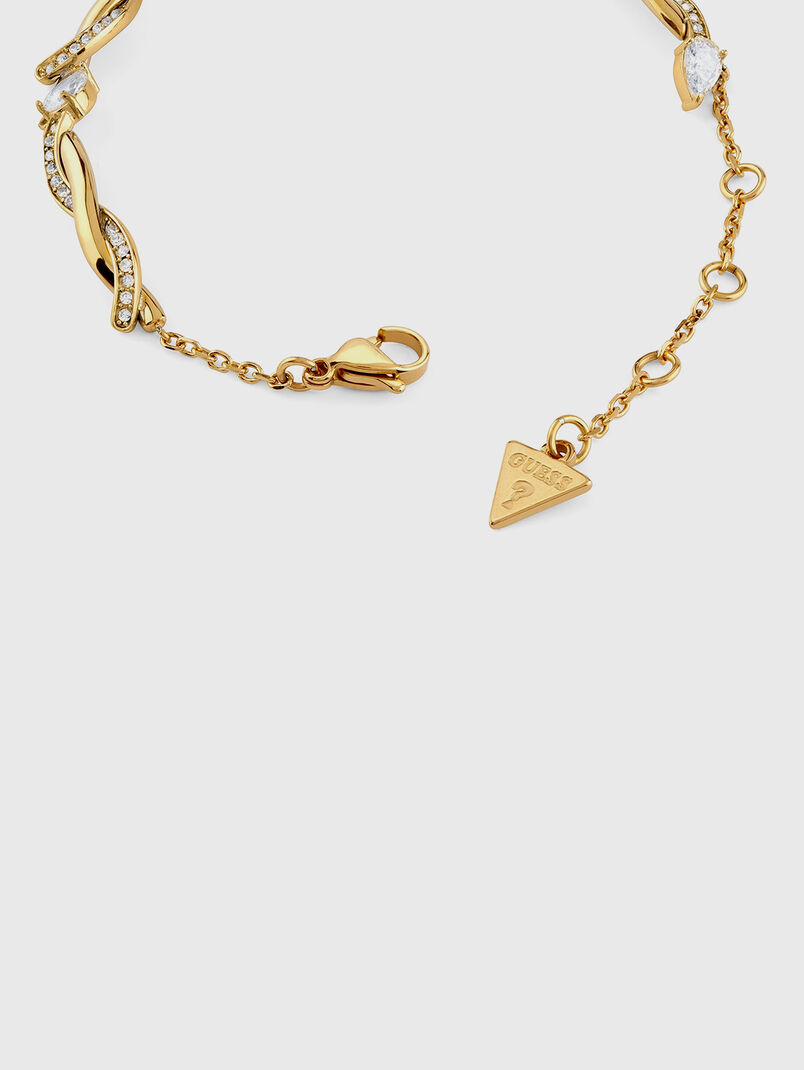 MULTI TWIST bracelet with rhinestones - 3