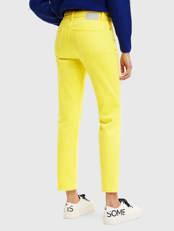 Blue straight jeans - 2