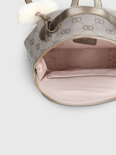 Backpack with monogram print - 5