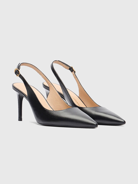 STUART POWER SLGBK 7 leather heel shoes - 2