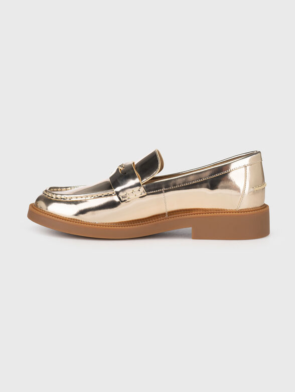 EDEN loafers in gold color  - 4