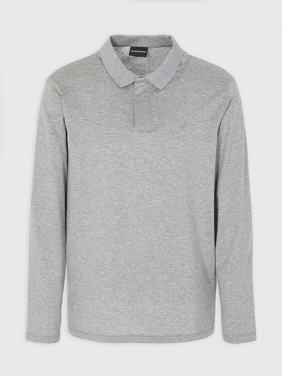 Поло-шърт с дълъг ръкав - 1
