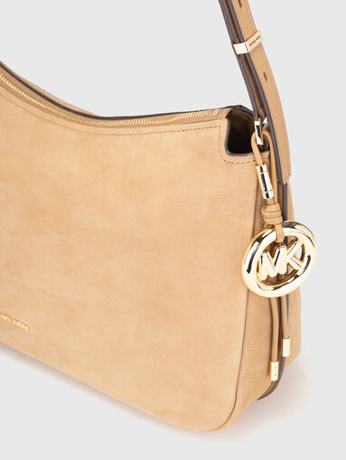 Leather bag with logo - 4