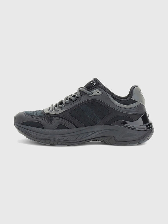 SQUAN Black sport shoes - 1