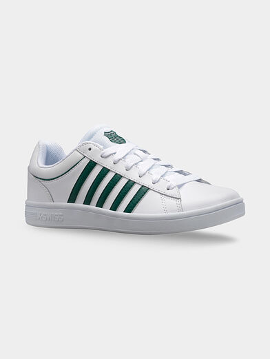 COURT WINSTON sneakers with green accent - 2
