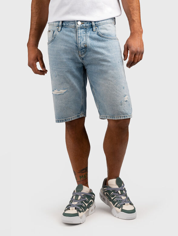 ARGON denim shorts - 1