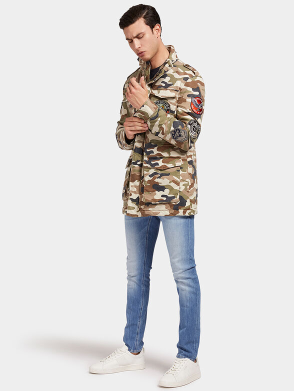 Camouflage print jacket - 2