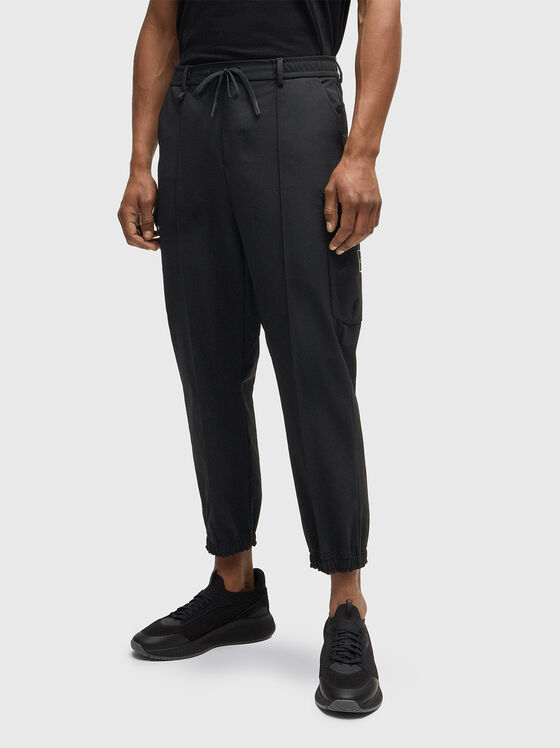 Cargo pants in black - 1