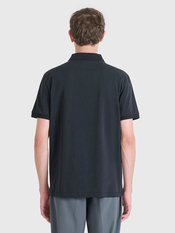 Short sleeve cotton polo shirt - 2