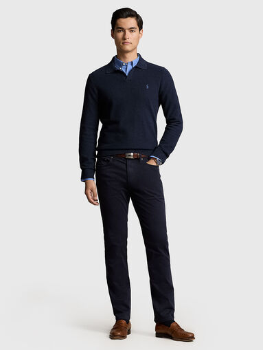Dark blue jeans - 5