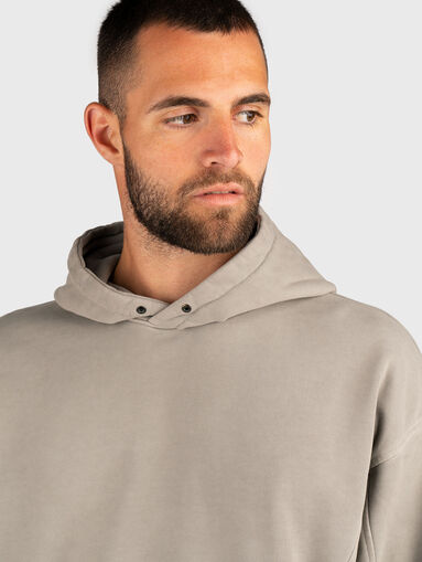 NELISO sweatshirt with hood and logo - 4