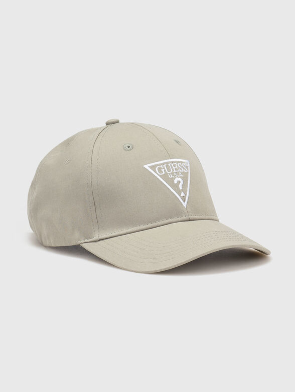 Hat with triangular logo - 1