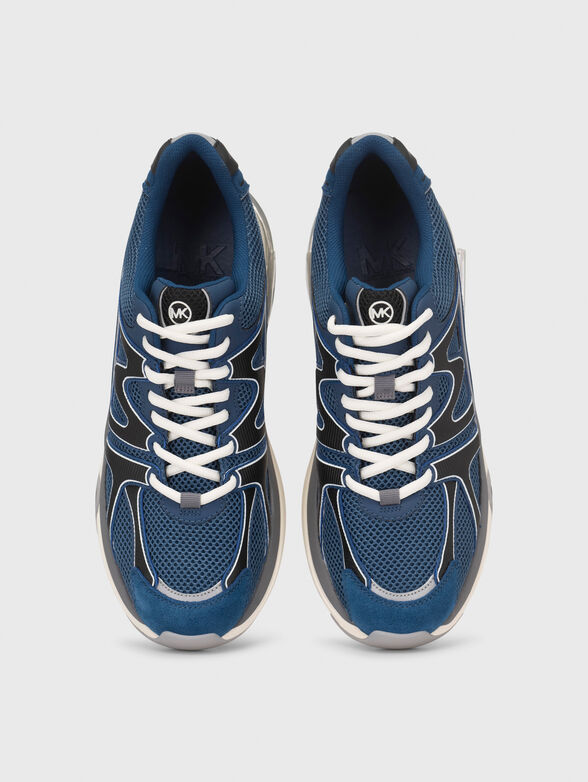 Sneakers in blue color - 6