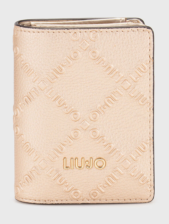 Wallet  with gold details - 1