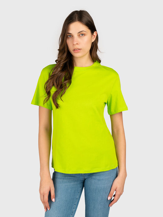 Cotton T-shirt with logo detail