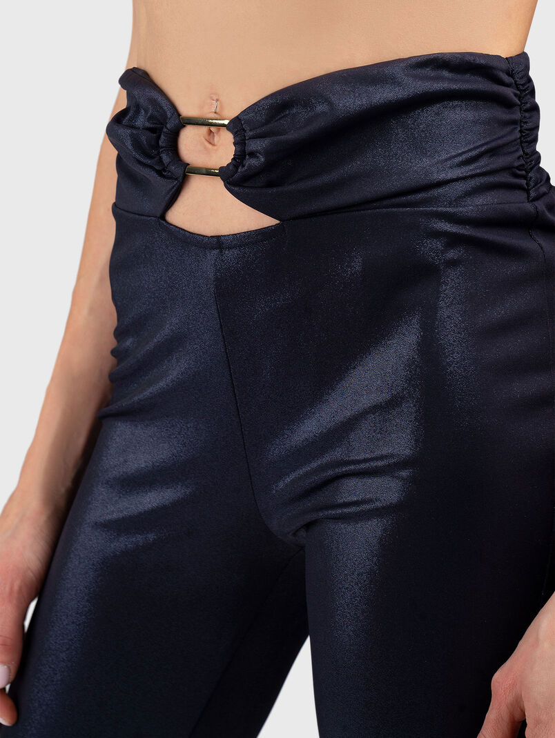 Leggings with waist accent - 3