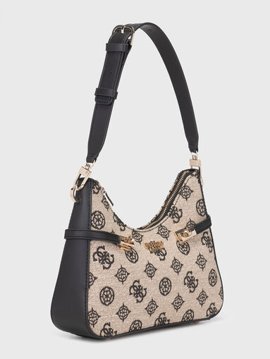 LORALEE hobo bag with monogram print - 3
