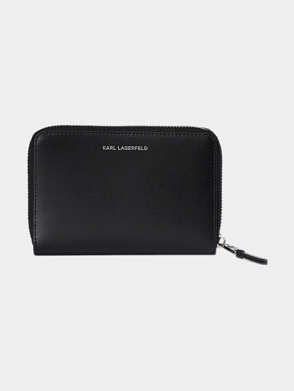 K/KARL SEVEN Black leather wallet - 2