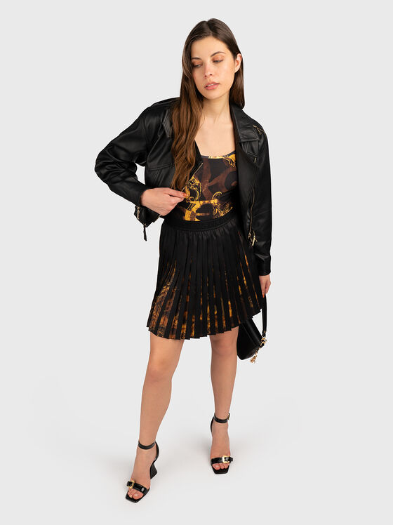 Bodysuit with cut-out back - 2