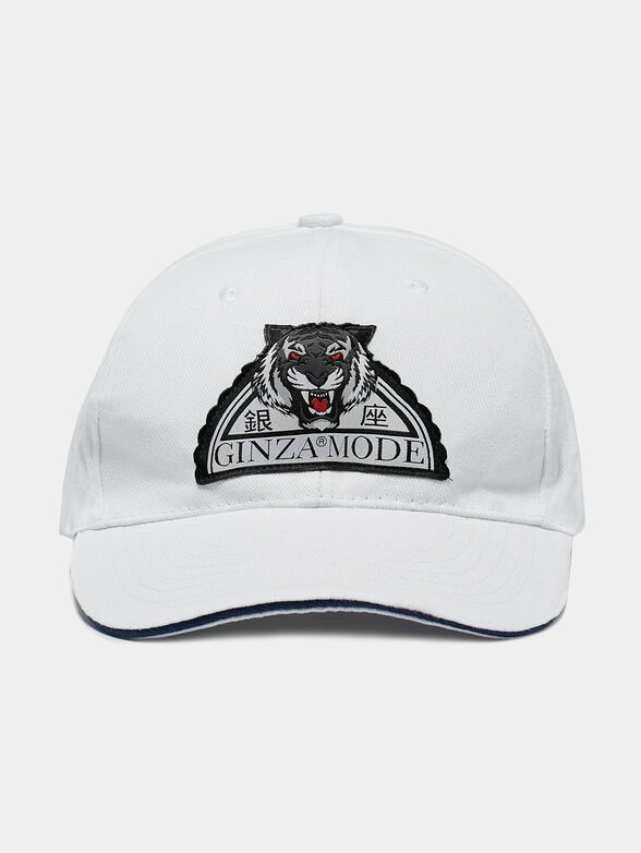 Navy blue unisex baseball hat - 2