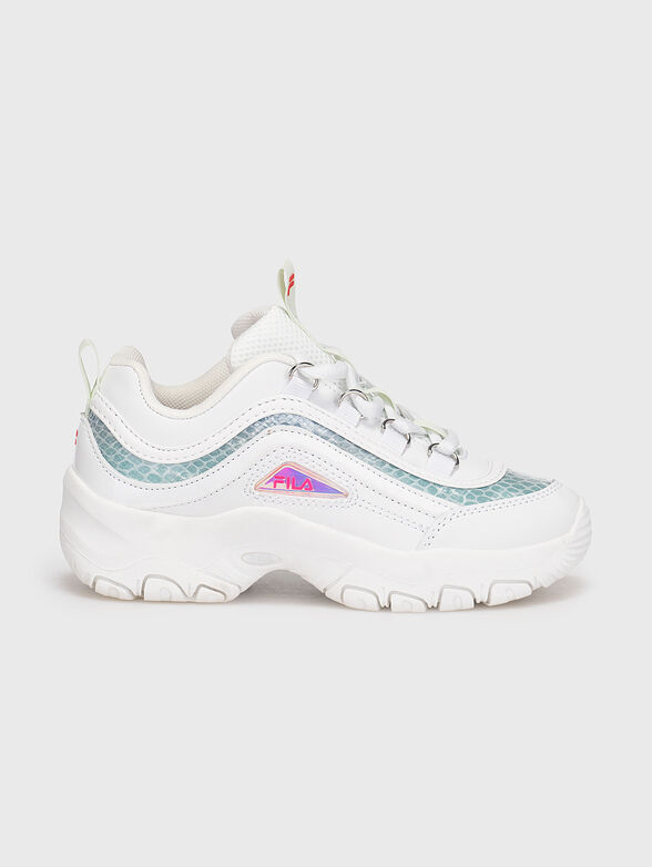 STRADA A sports shoes with snake print - 1