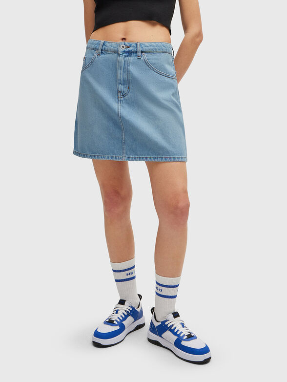 GAMI denim mini skirt - 1