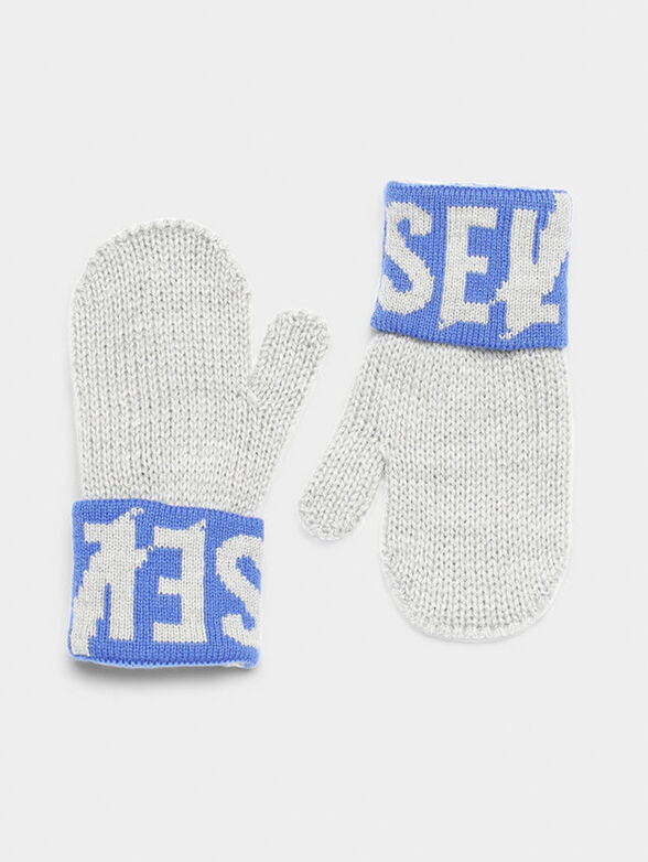 NECREB Mitten with scratched logo - 1