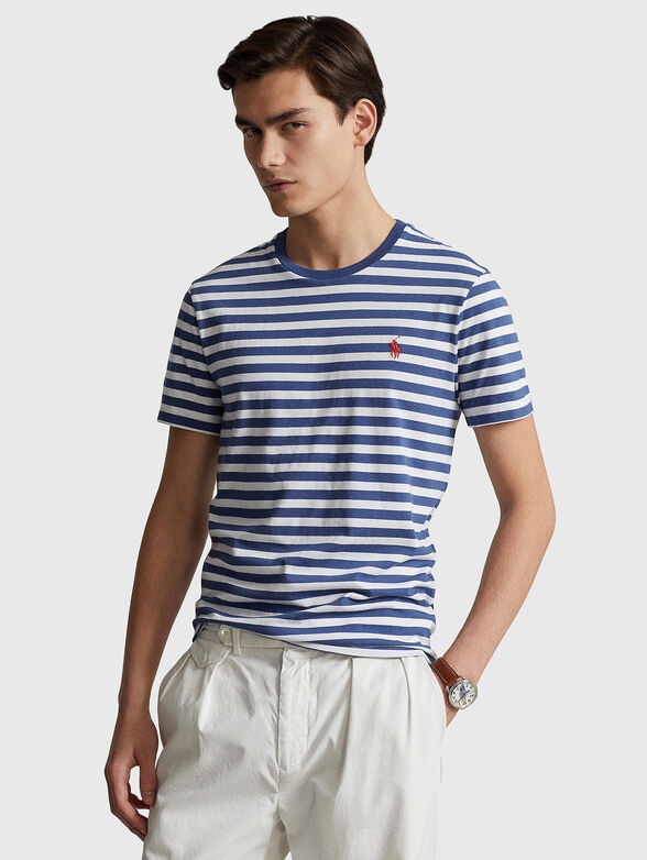 Striped cotton T-shirt - 4