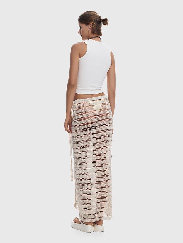 Openwork midi skirt - 2