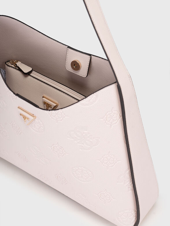 KEANDRA hobo bag with monogram print - 4