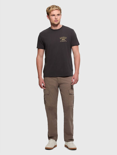 Cargo pants with logo - 4