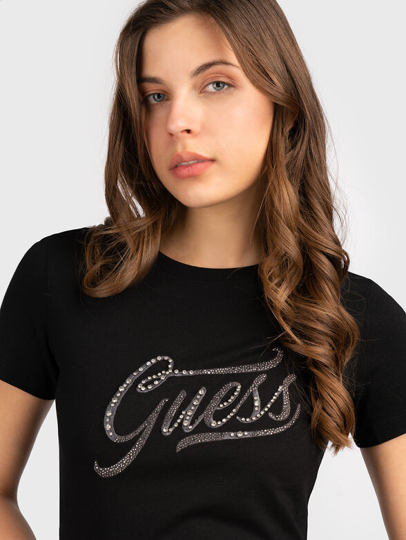 T-shirt with rhinestones - 4