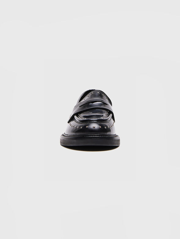 HARLOE leather loafers with eyelets - 4