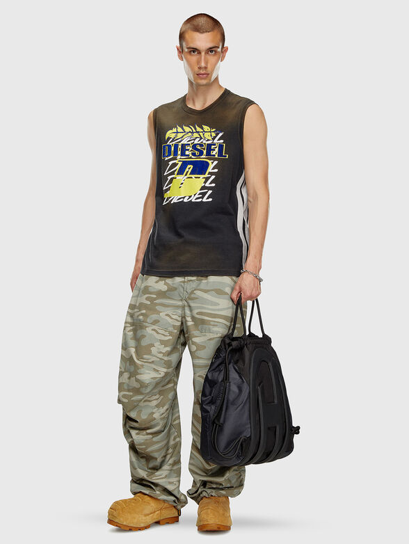 CAGE-D TOTE backpack with logo accent - 1