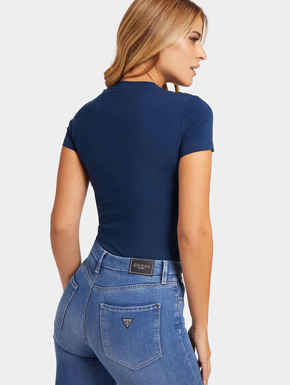 Black T-shirt with logo - 2