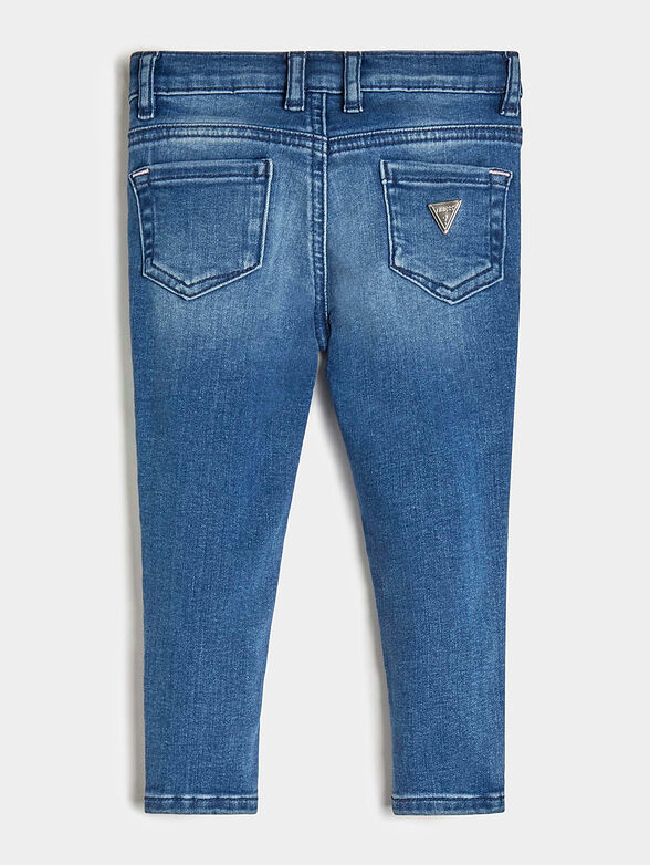 Skinny jeans with embroidery - 2