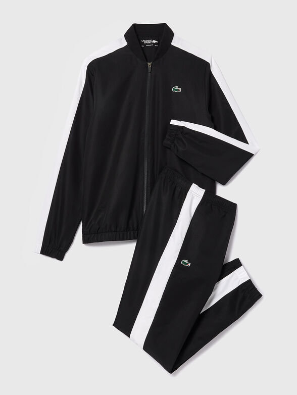 Tennis tracksuit with contrasting edges and logo prin - 6