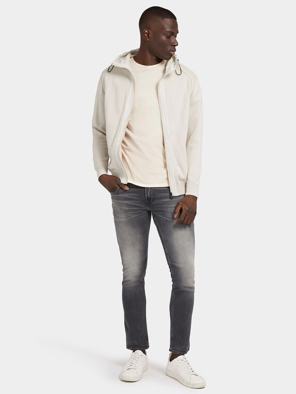 OSMUND hooded cardigan with zip - 2