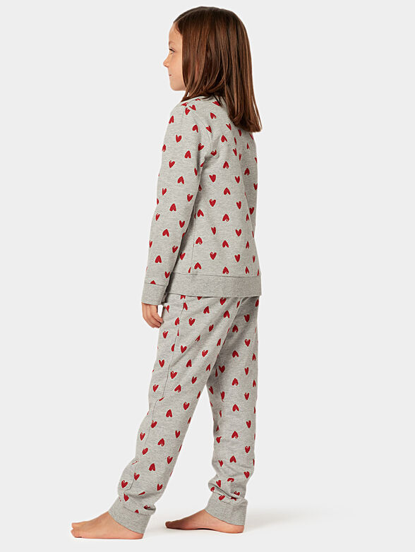 MADE WITH LOVE two-piece pajamas with print - 2