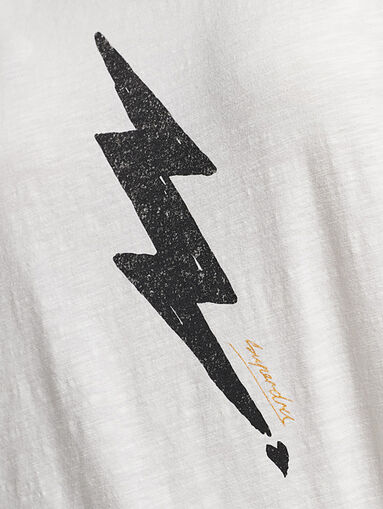 VINTAGE BOXY ROCK cotton T-shirt - 4