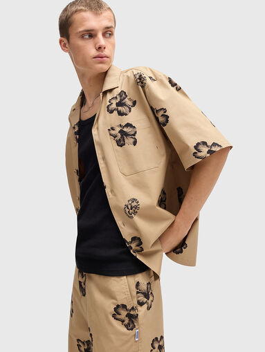 Floral print shirt - 5