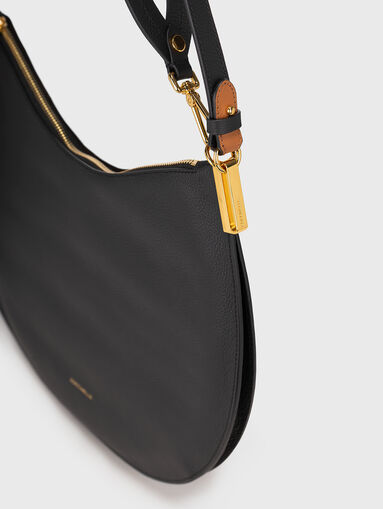 Black leather bag - 5