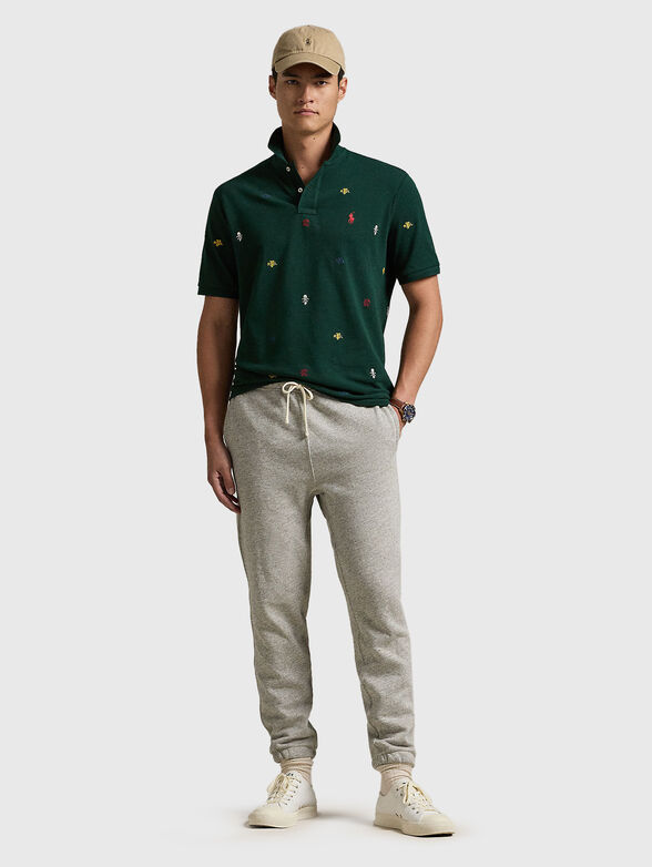Polo shirt with embroidery - 1