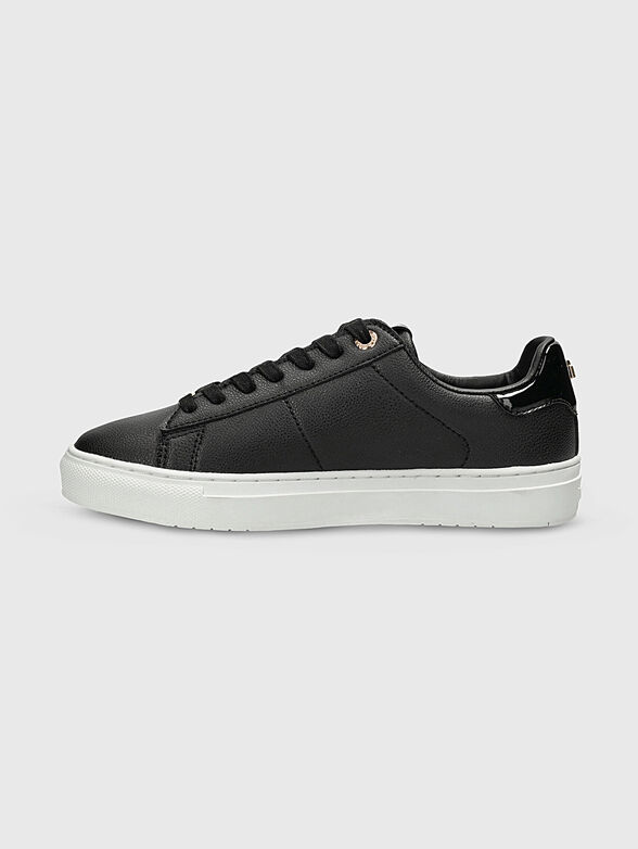 CRISTA LOVE black sports shoes with  accents - 5