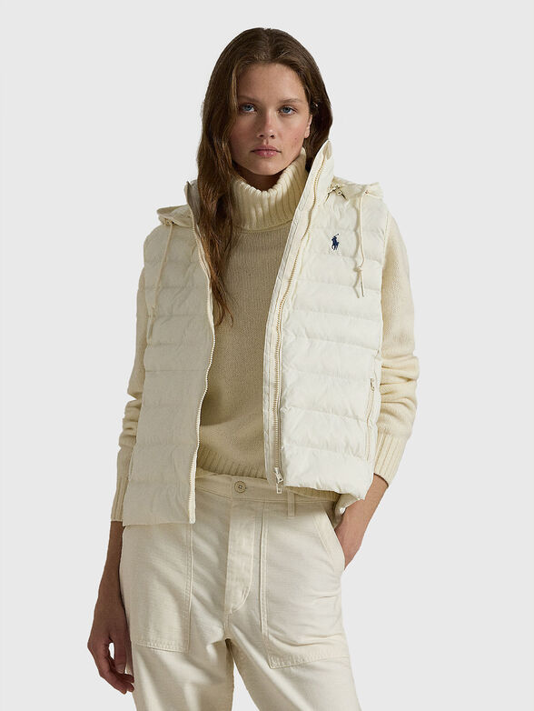 Jacket with removable hood - 1