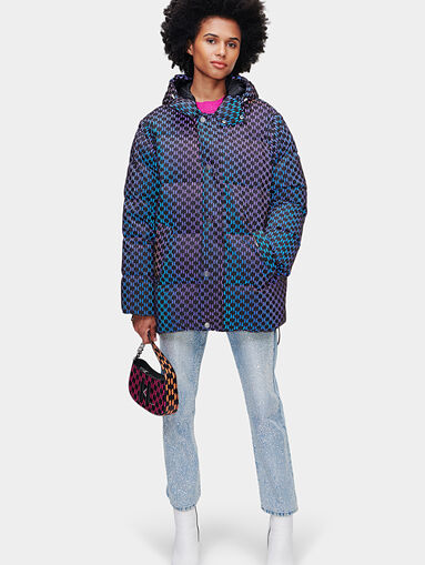Padded jacket with reflective effect - 5