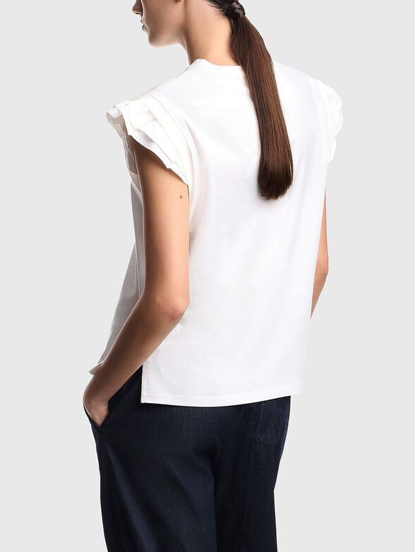 T-shirt with ruffles - 3