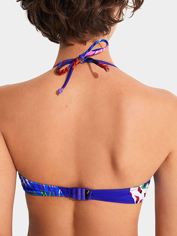 ALANA II bikini bra in blue color - 4