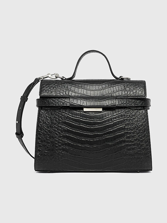 Leather bag with long strap - 1